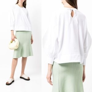 Victoria Beckham puff sleeve blouse